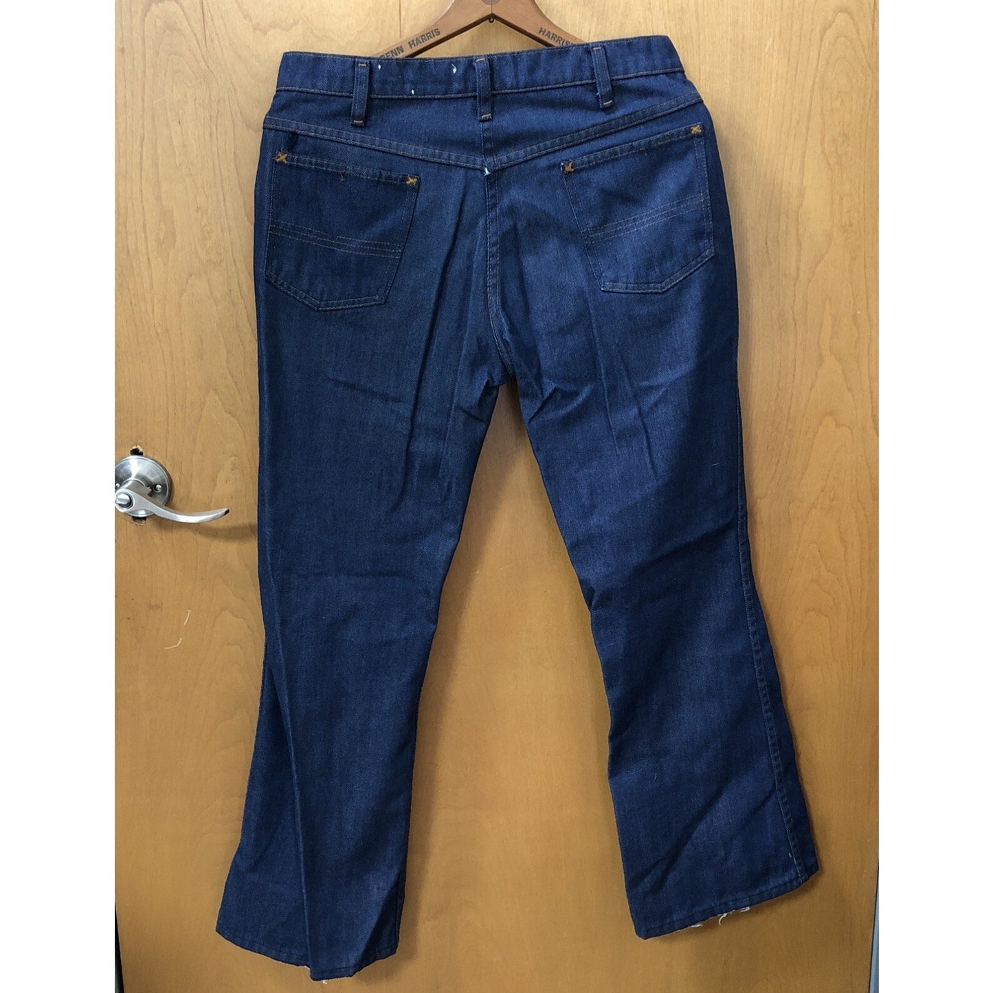 Vintage JC Penney Denim Jeans Size 16 Husky Boot Cut 30x36 Pants 27 Inch Inseam