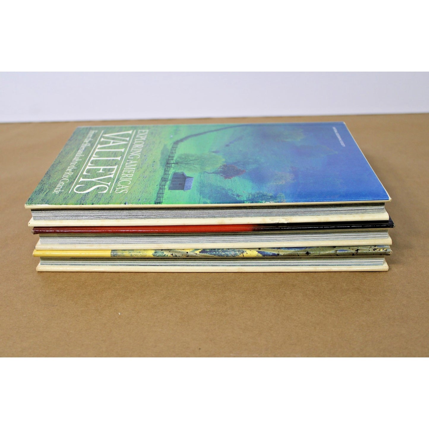 Lot of 3 National Geographic Books: America's Woodlands, Valleys, and Wetlands