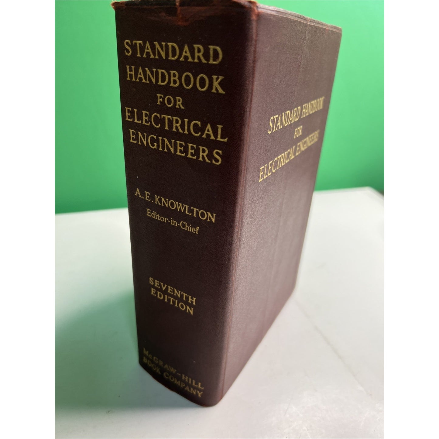 Standard Handbook For Electrical Engineers Archer Knowlton 1941 HC Seventh Ed