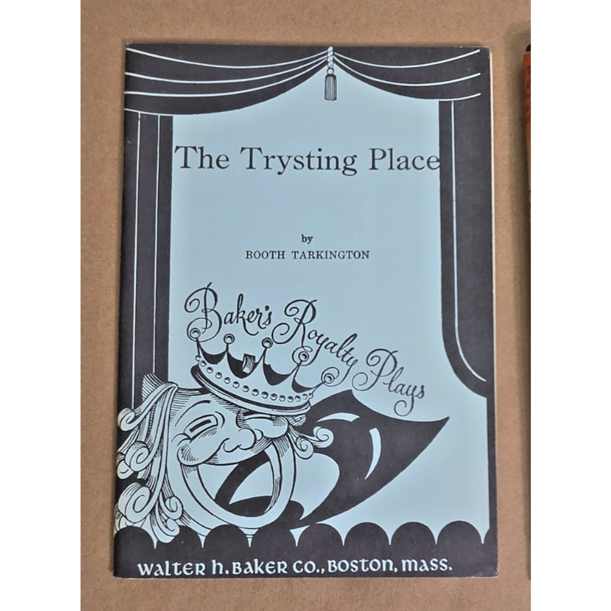 Vintage Play Script & Chapbook Lot - Booth Tarkington, Samuel French, OSF