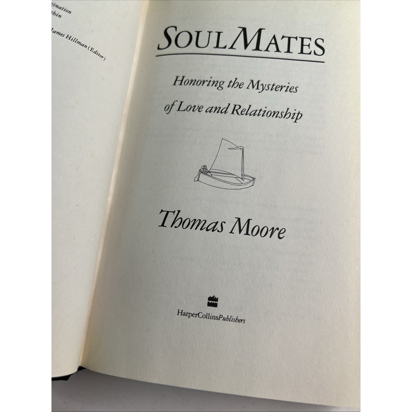 Lot 3 Thomas Moore Books HC/DJ Care Of The Soul Mates Te-Enchantment Everyday