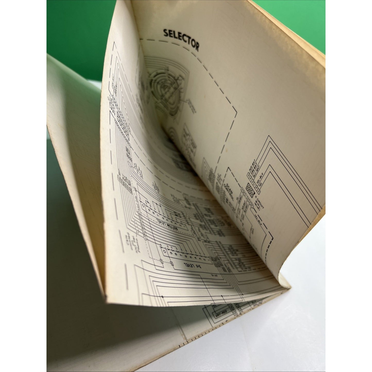 ORIGINAL ROCK-OLA MODEL 448 & 449 160/100 SELECTION PHONOGRAPH WIRING DIAGRAM