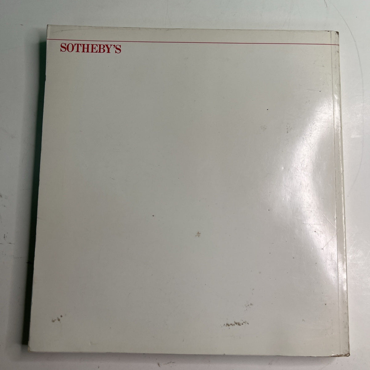 Sotheby's Auction Catalogue Contemporary Paintings Drawings & Sculpture 1981