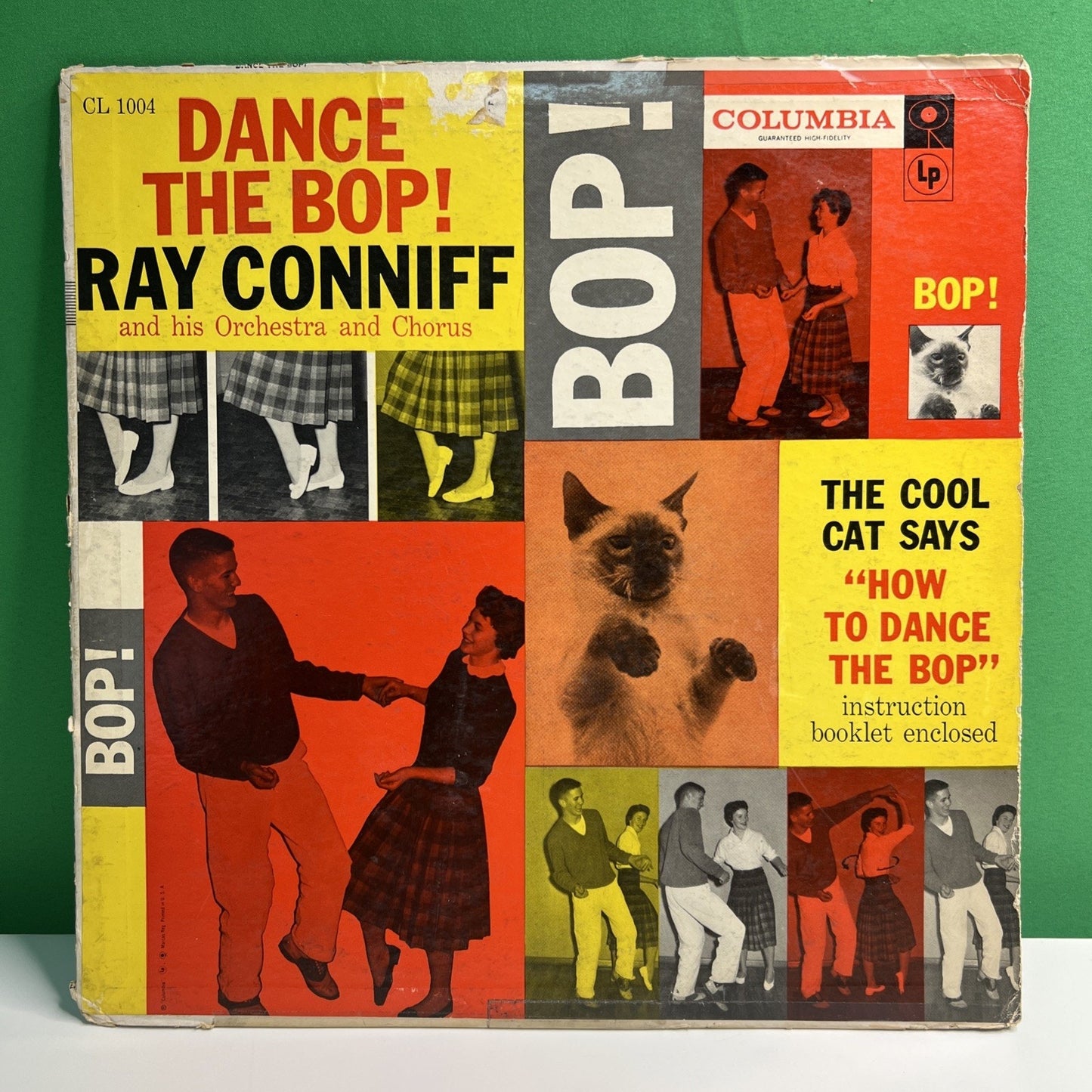 Ray Conniff Dance The Bop! LP (1957) Columbia CL 1004 Mono + Booklet "Cool Cat"