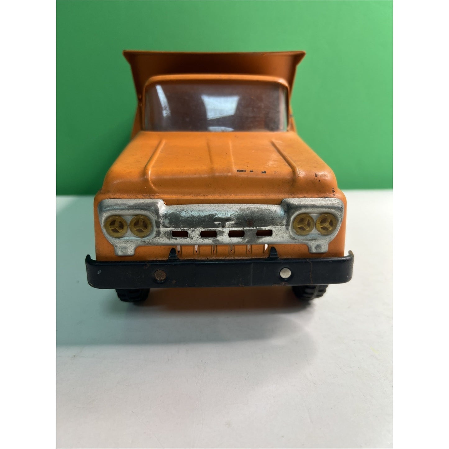 Vintage Pressed Steel 1960 Tonka Toys State Hi-Way Dump Truck Dually Original