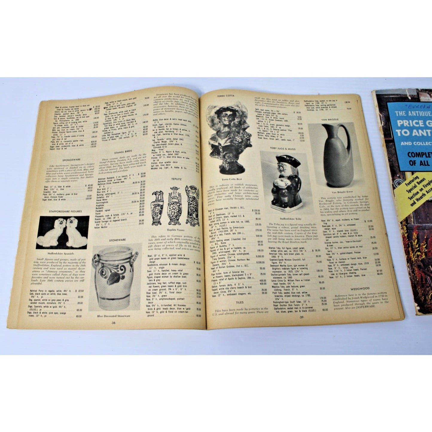 2 issues "The Antique Trader Price Guide"- Winter 1972 and Summer 1973