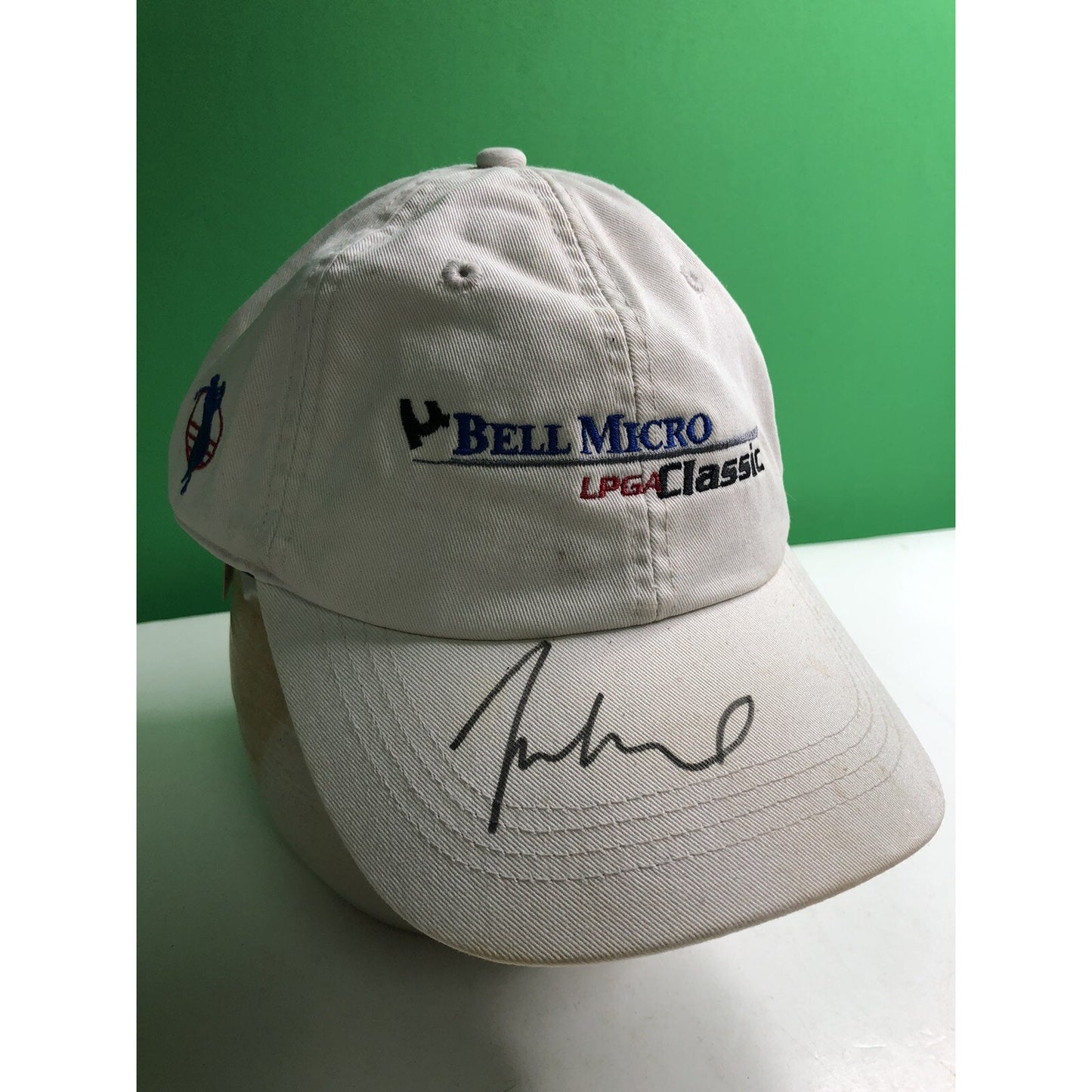Autographed By Player Cap GOLF LPGA Classic Bell Micro Mobile AL