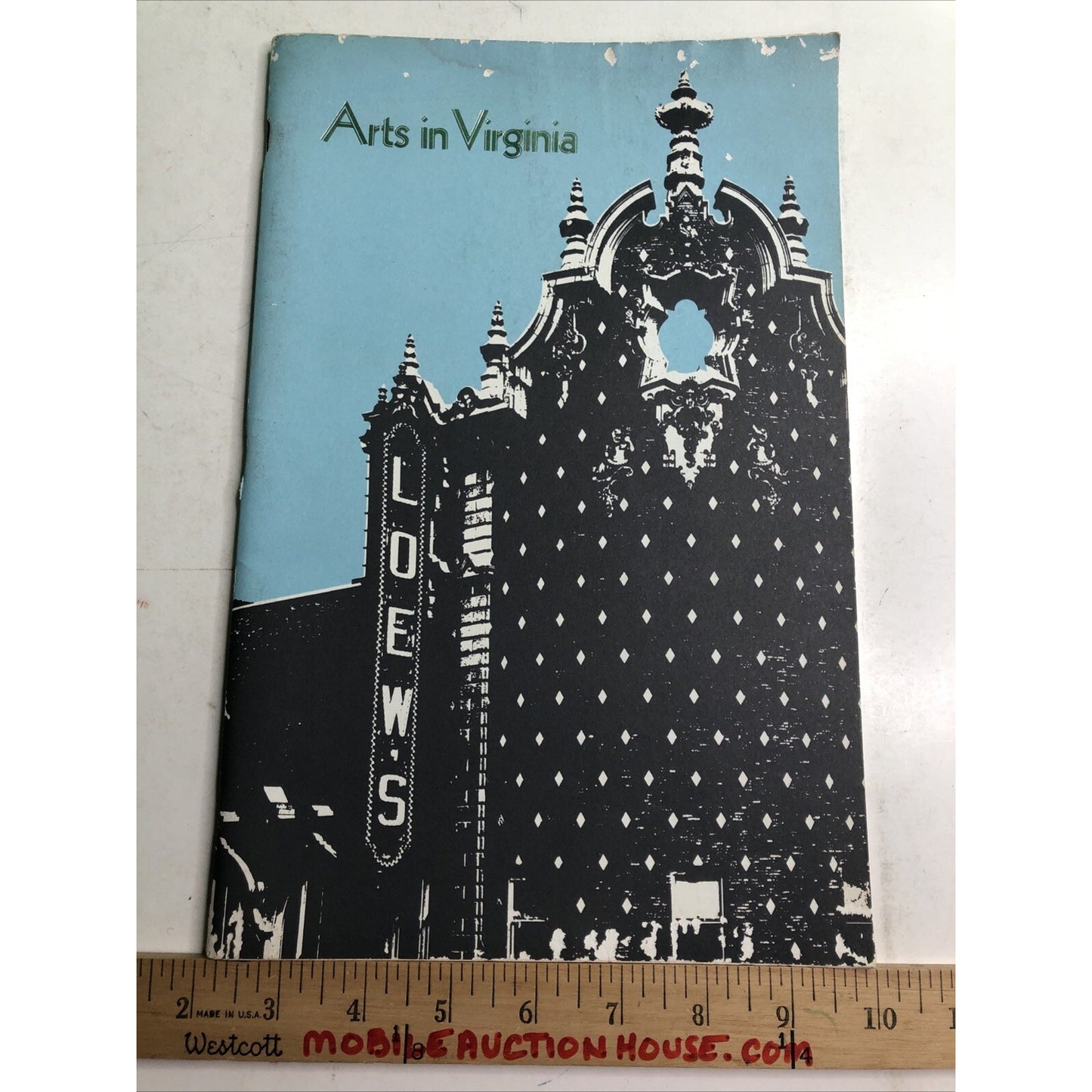 Arts in Virginia Magazine 1976 Fall AIV Vol. 17 #1 Virginia Museum