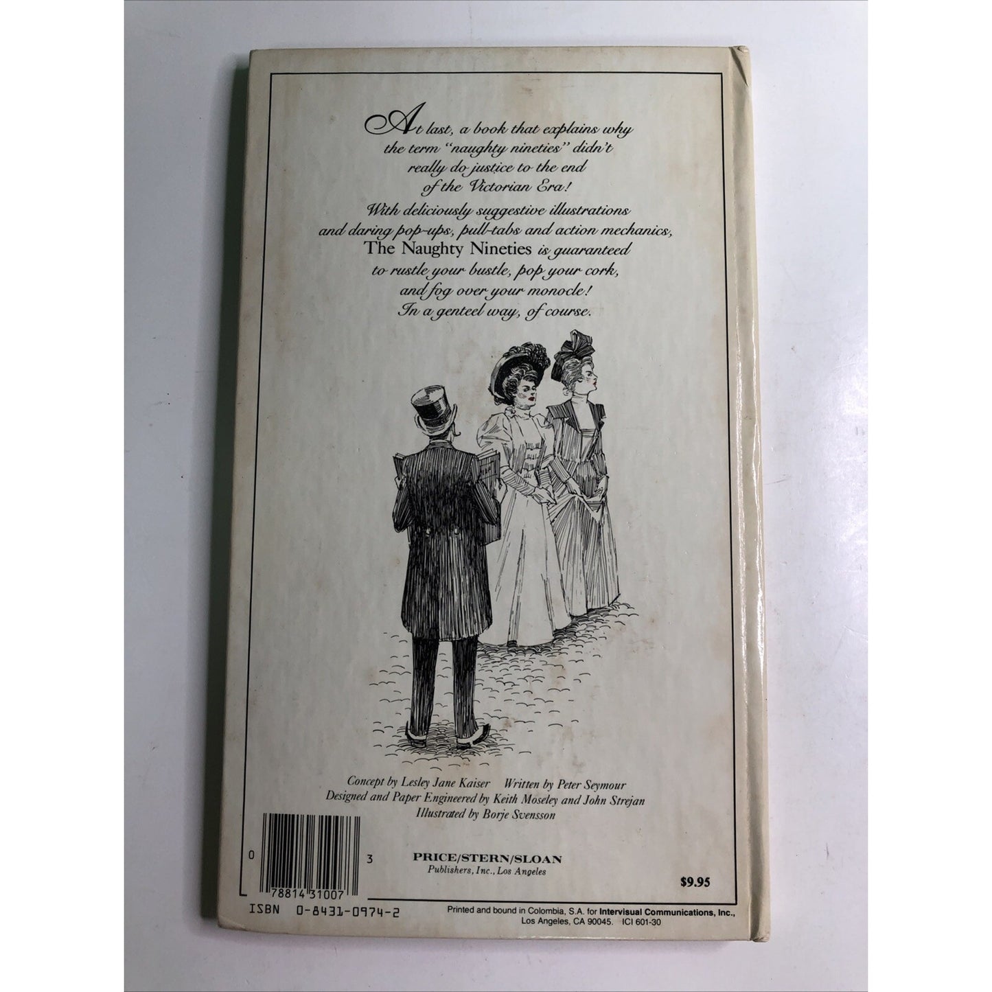 The Naughty Nineties A Saucy Pop-Up Book For Adults Only By Peter Seymour 1982