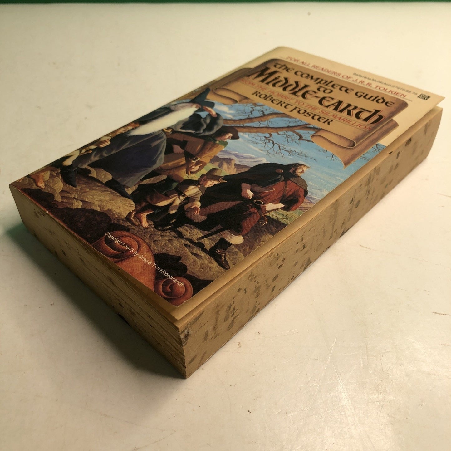The Complete Guide to Middle-Earth Paperback Book Robert Foster 1979 Revised Ed
