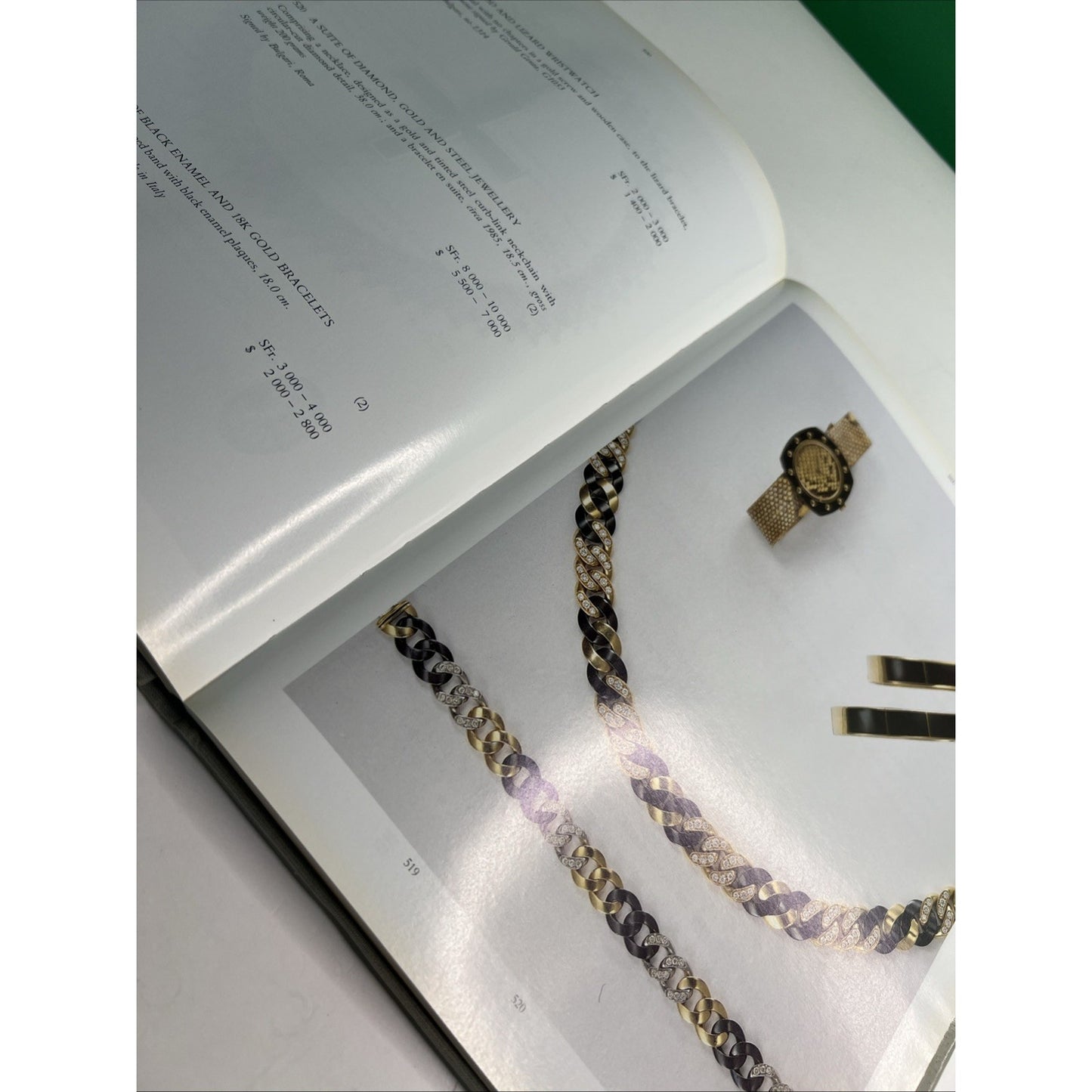Jewellry and Silver by Bvlgari Christies Auction Catalog St. Moritz Feb 1993