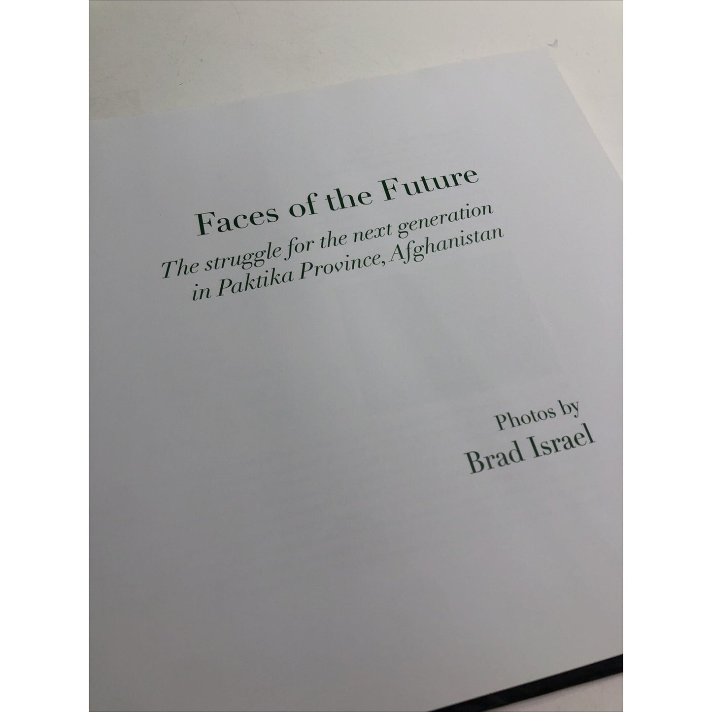 2009 Faces Of The Future by Brad Israel Mobile AL Photographer Signed By Author