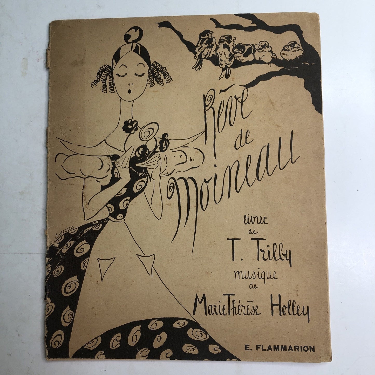 1933 French Comedic Musical REVE DE MOINEAU (Sparrow's Dream) Trilby & Holley