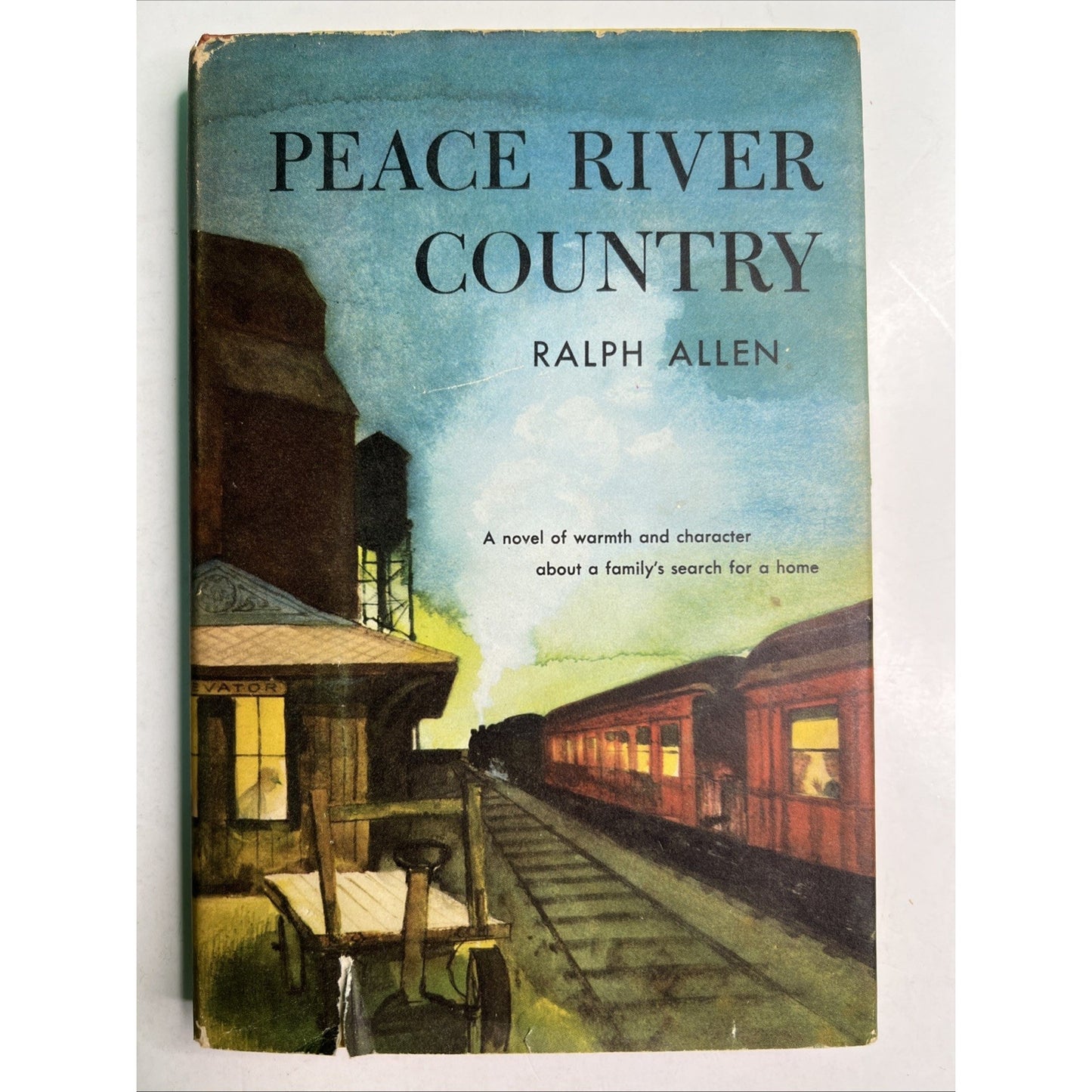 Peace River Country 1958 Hardcover by Ralph Allen Dust Jacket Book Club Edition