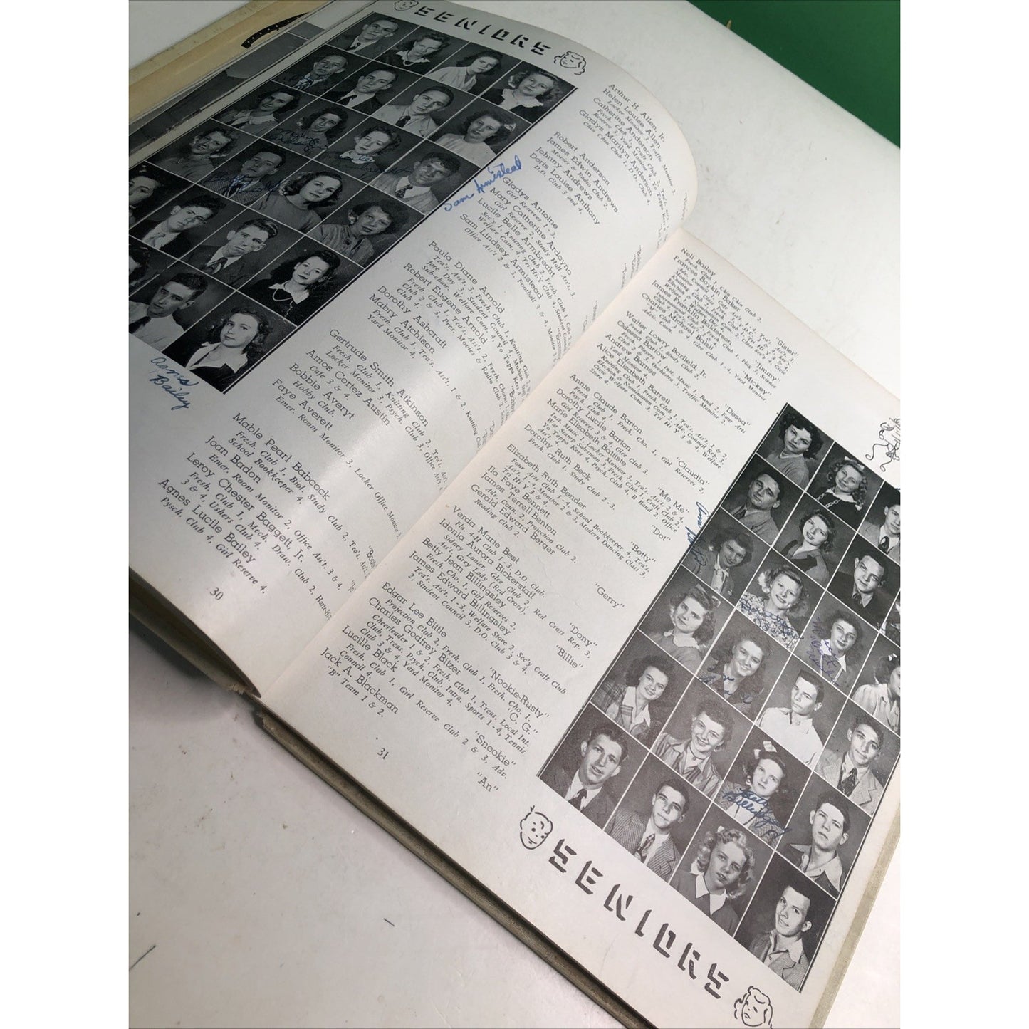 1945 Mohian Murphy High School Yearbook Mobile Alabama AL Volume 19