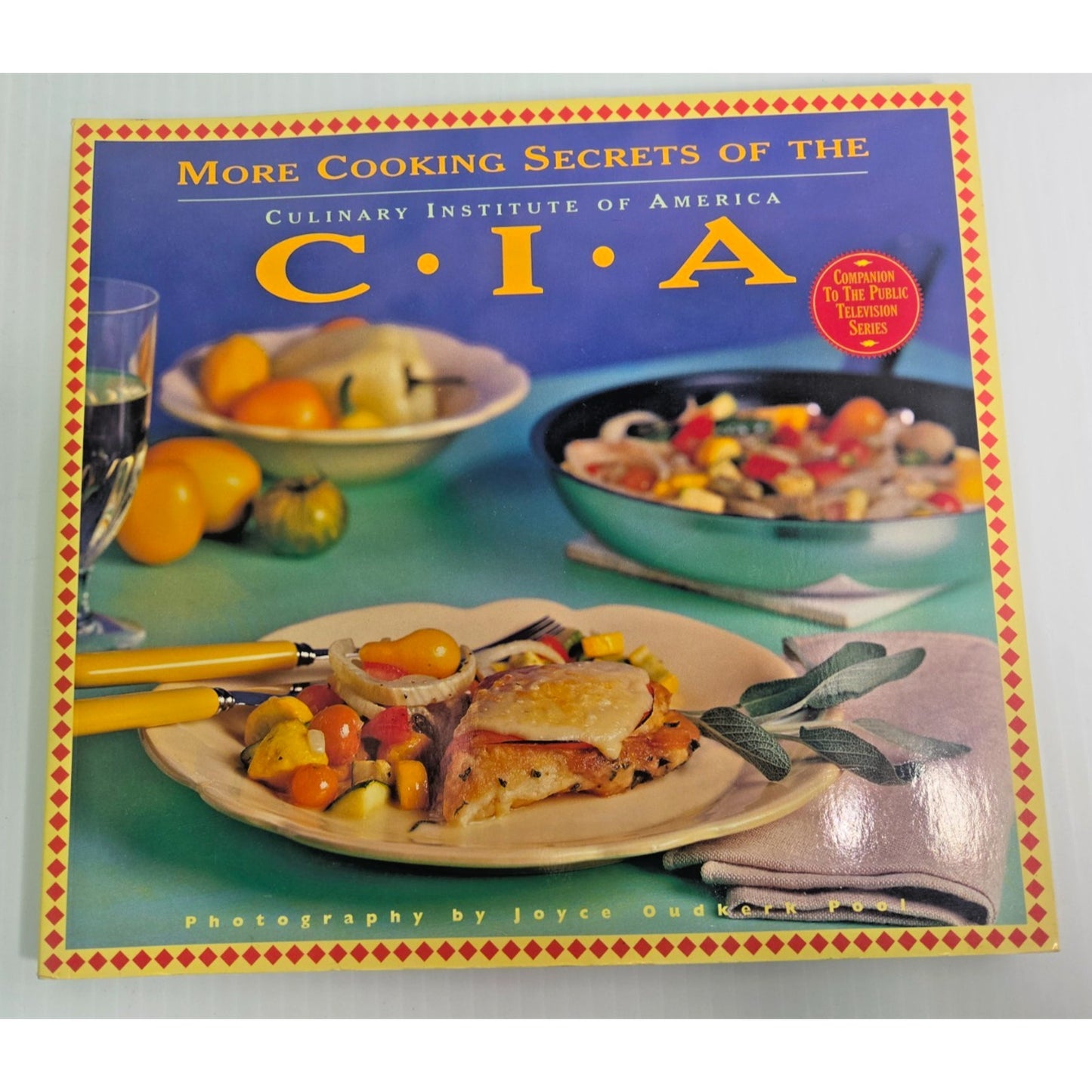 Vintage Culinary Institute of America Cookbook Set - PBS Series (2 Books)