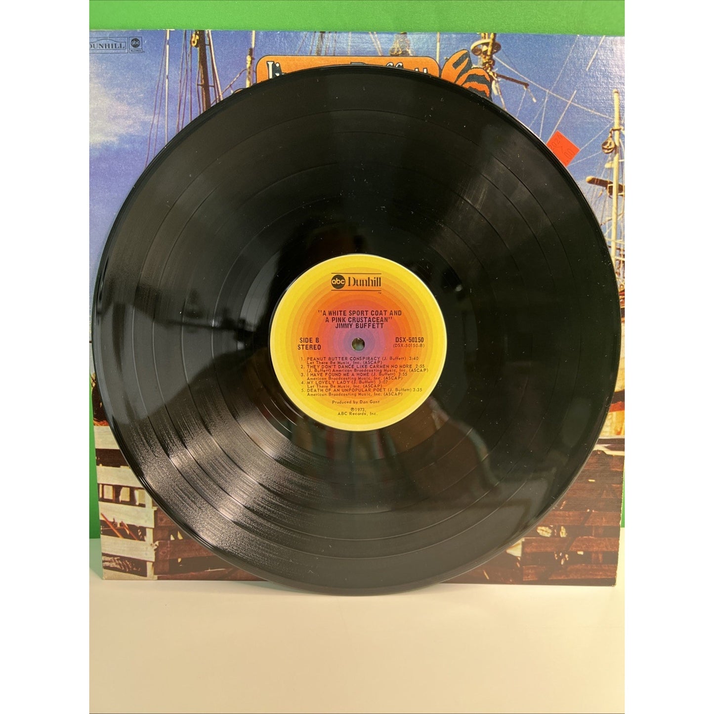 1973 JIMMY BUFFETT A White Sport Coat & A Pink Crustacean LP Record Album