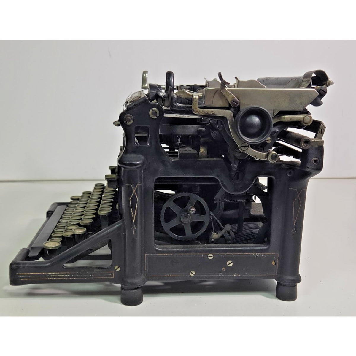 1918 Antique Underwood No. 5 Typewriter - WWI Era - Smooth Action - SN 1102288