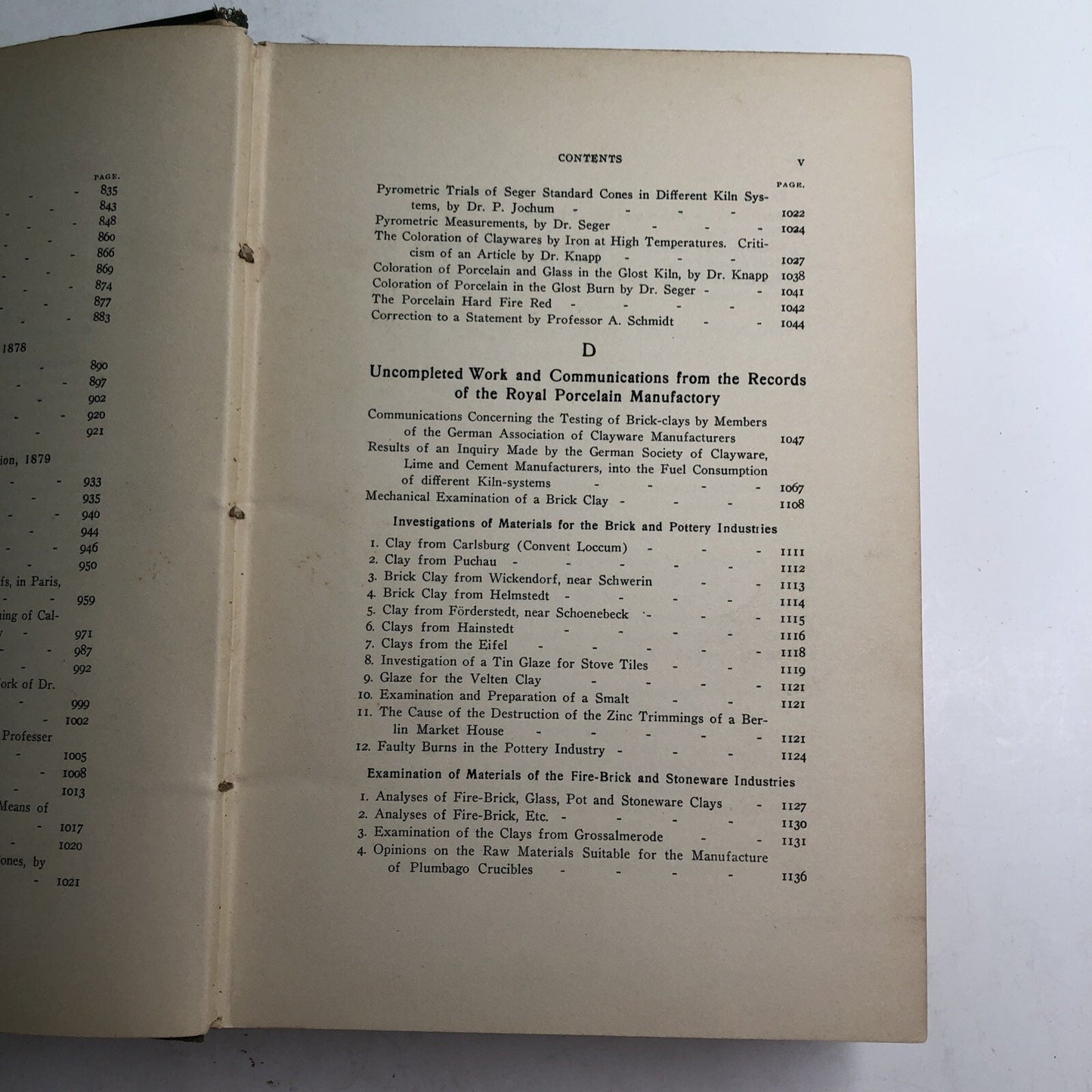 The Collected Writings of Hermann August Seger Volume 2 1903 Original