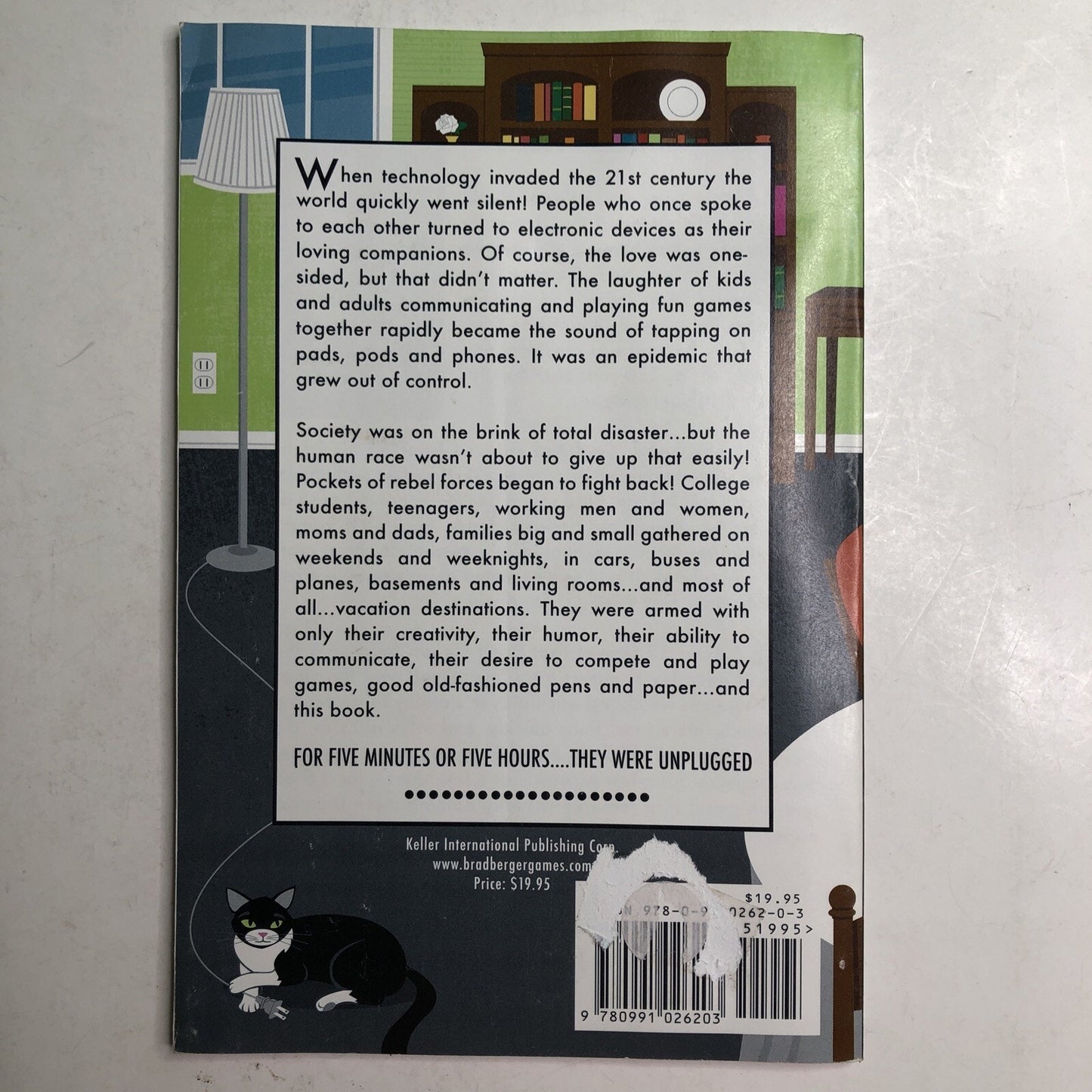 UNPLUG AND PLAY! 50 GAMES THAT DON'T NEED CHARGING Signed By Brad Berger Author
