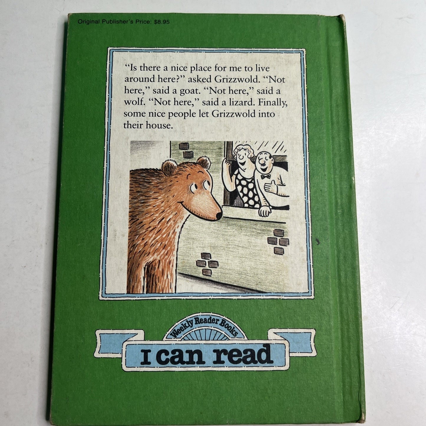 "Grizzwold" by Syd Hoff, "I Can Read" series, 1963 Hardcover