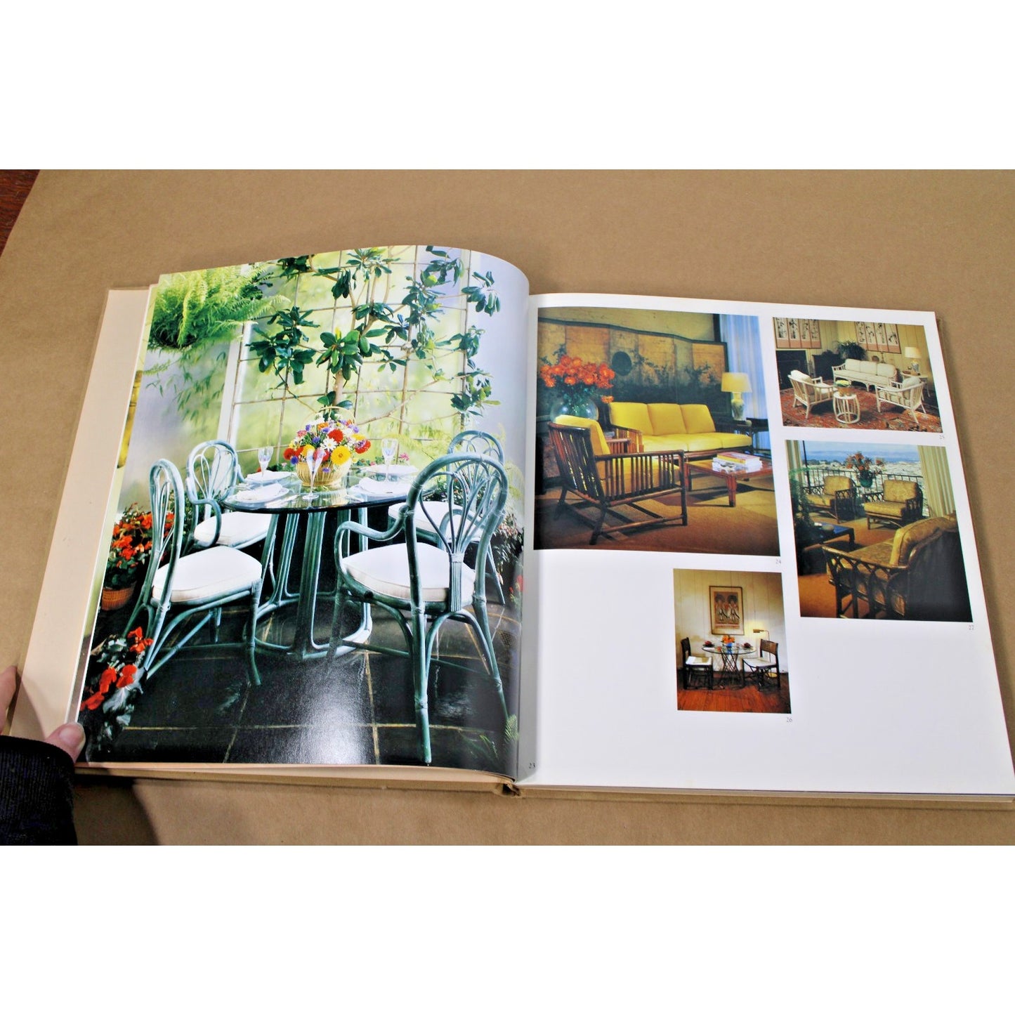 McGuire Furniture Portfolio by John & Elinor McGuire Hardcover 1979