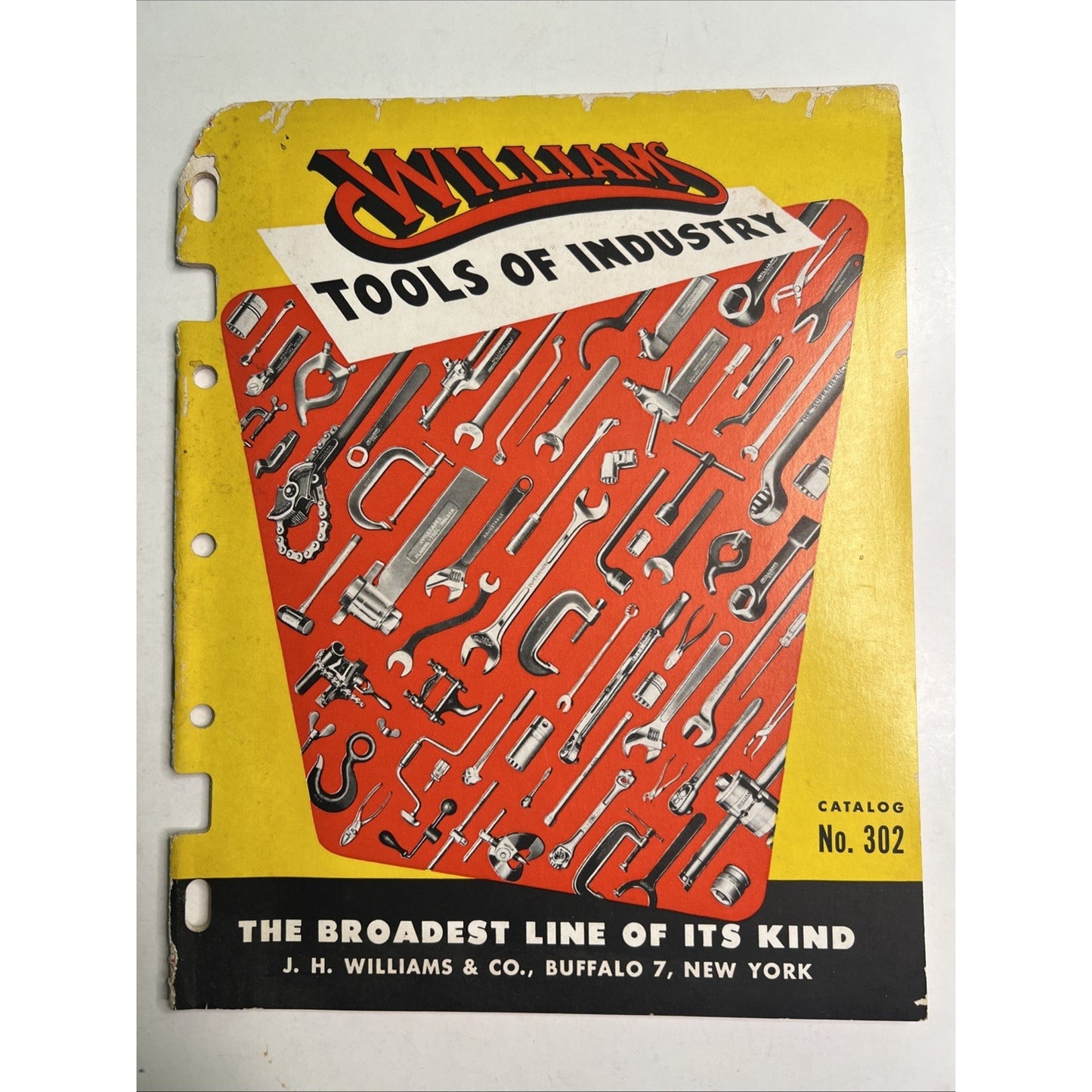 Williams Tools Of Industry Catalog No. 302 Industrial And Automotive Forgings