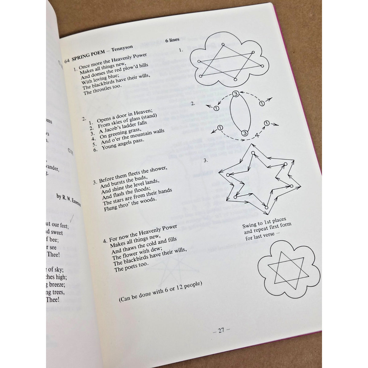 Rare 1983 Waldorf Collected Poems for Class Teachers & Eurythmists - Vintage