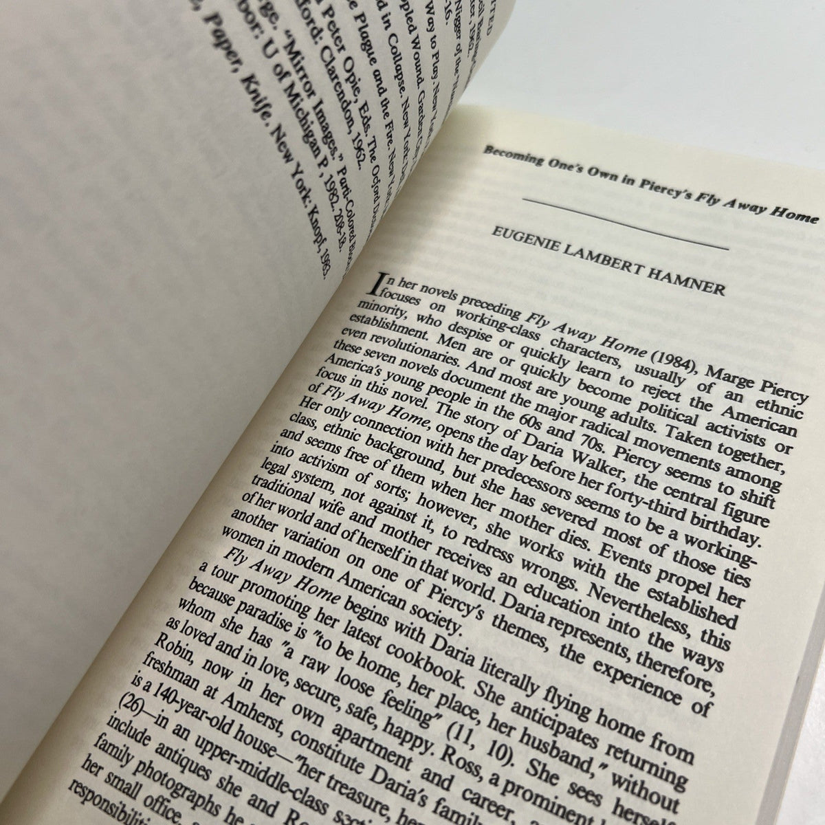 1991 PB 1st Edition Ways Of Knowing Essays On Marge Piercy Mobile Alabama Pub