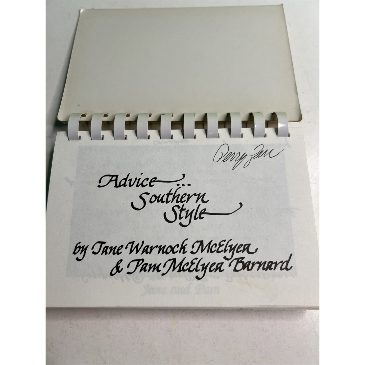 Advice Southern Style By Jane Warnock McElyea & Pam McElyea Barnard PB Quotes