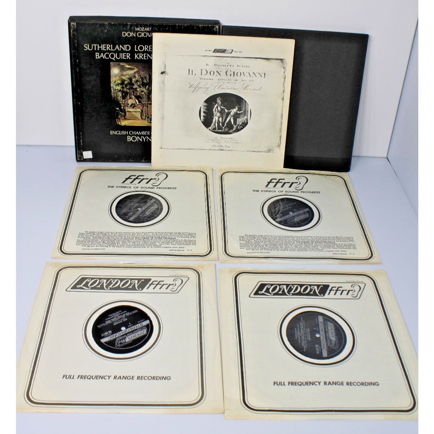 Mozart- Don Giovanni 4xLP Box London OSA-1434 Sutherland, Horne w/Booklet- NM!