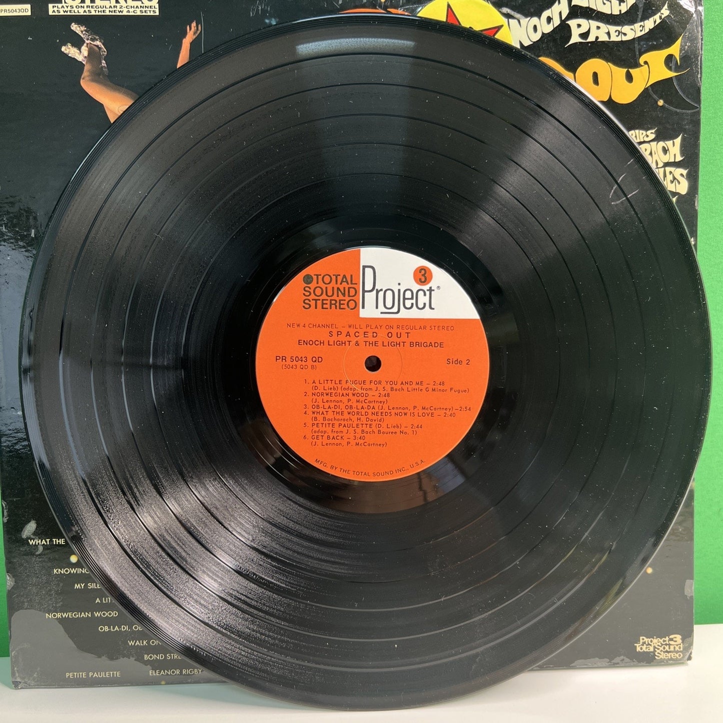 Enoch Light Presents Spaced Out LP Vinyl Record Album Gatefold 1969