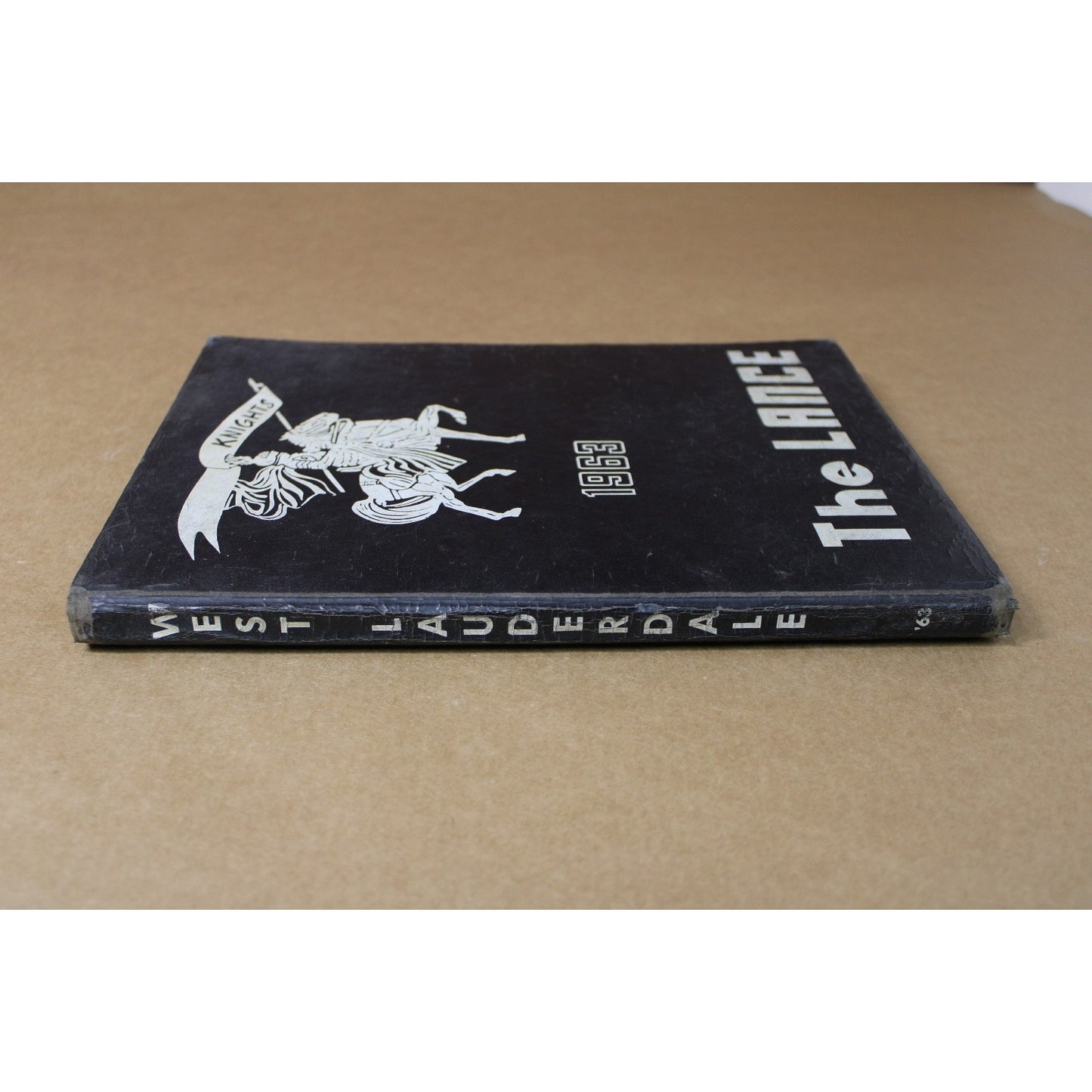 VTG. 1963 The Lance West Lauderdale High School's 1st Yearbook, Collinsville, MS