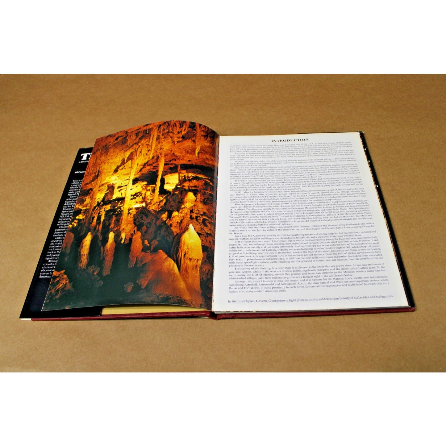 Texas : A Picture Book to Remember Her By, 1979 w/ 64 Color Photos, Dust Jacket