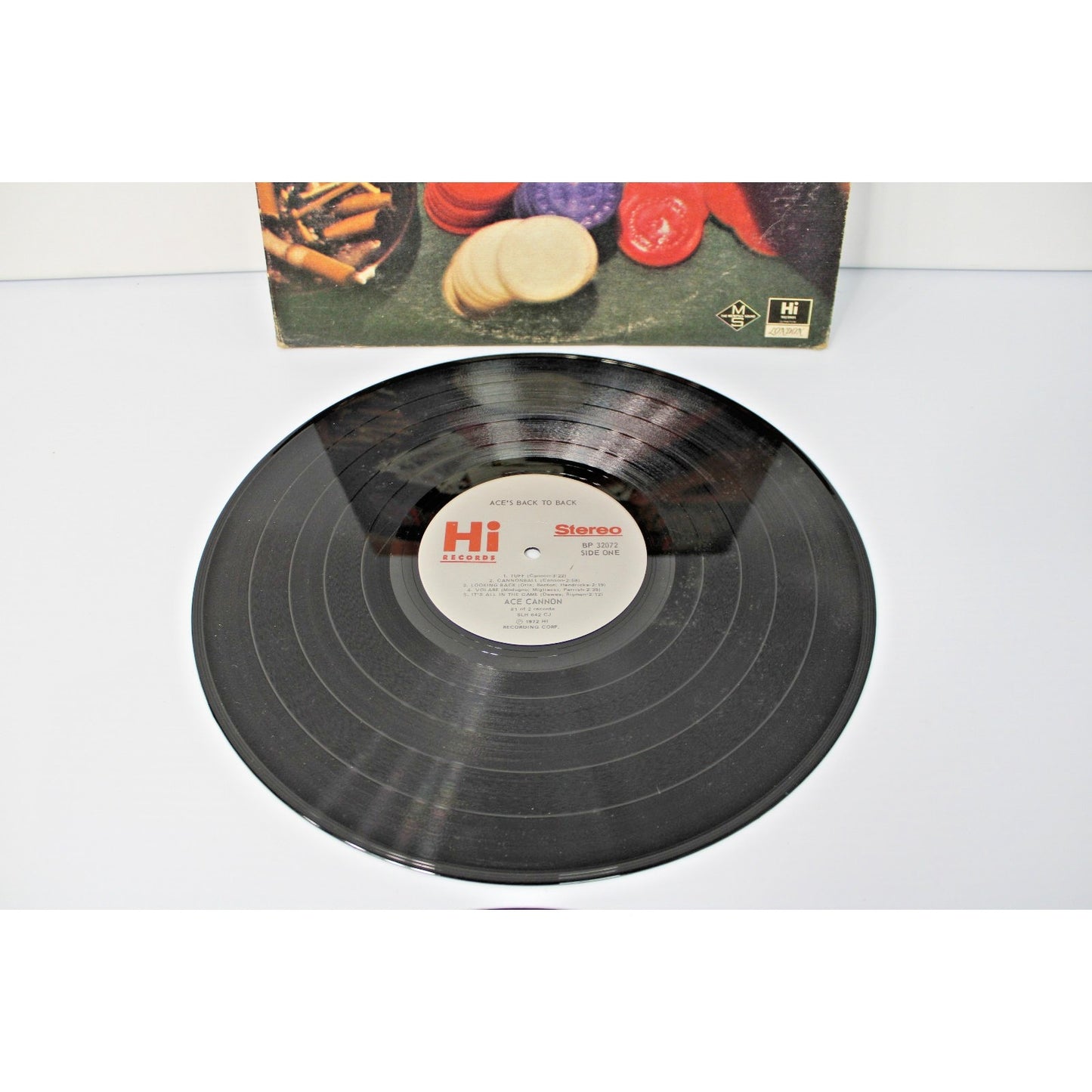Ace Cannon- Ace's Back to Back, 1972 Double LP Gatefold Memphis Sound Rockabilly